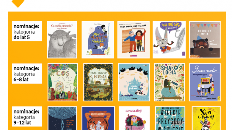 Najlepsze książki dla dzieci 2020 roku – znamy nominacje w konkursie „Przecinek i Kropka”